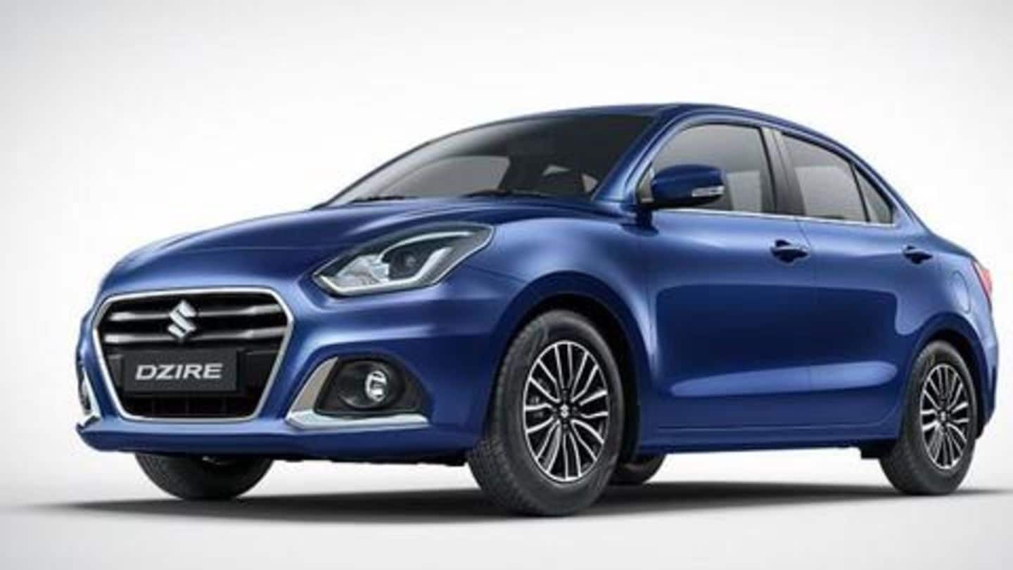 BS6 Maruti Suzuki Dzire (facelift) available with Rs. 48,000 discount