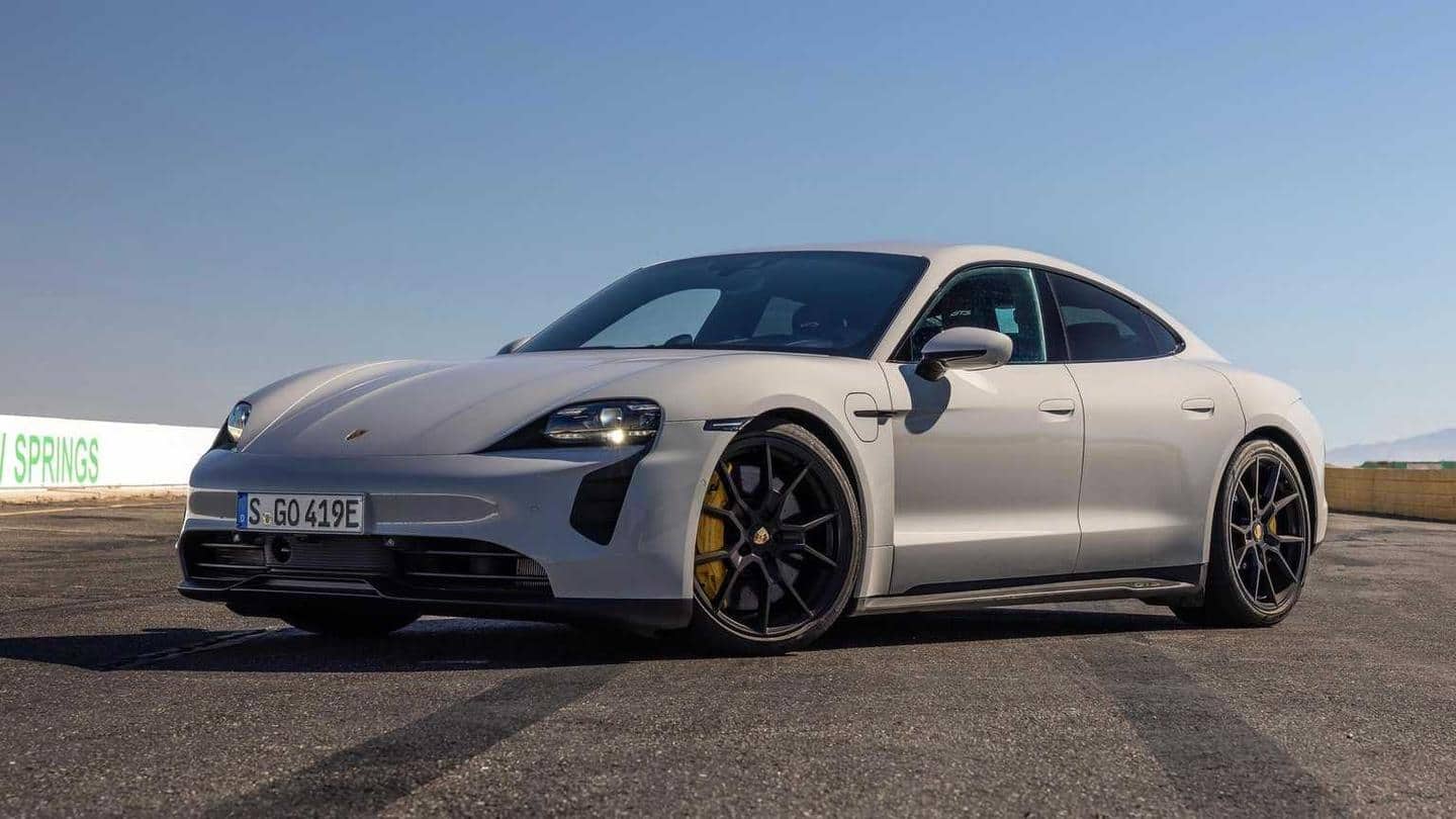 Porsche Taycan GTS, with 590hp powertrain, debuts in the US