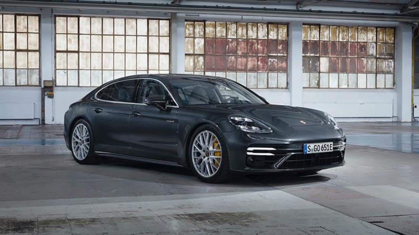 Porsche's most powerful Panamera breaks cover with a 680hp powertrain