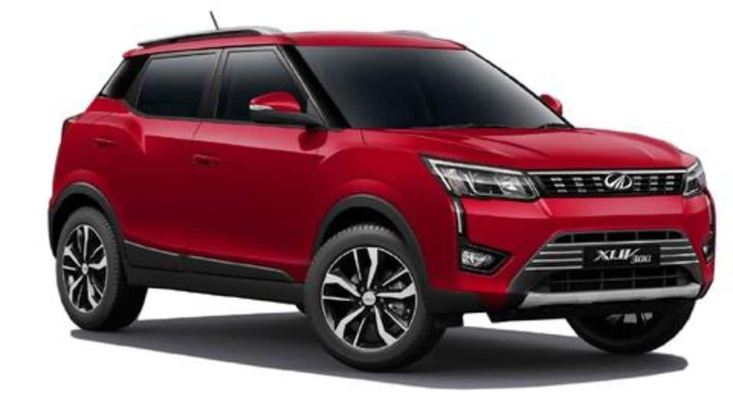 Mahindra XUV300 diesel-manual offers a mileage of 20km/liter: ARAI