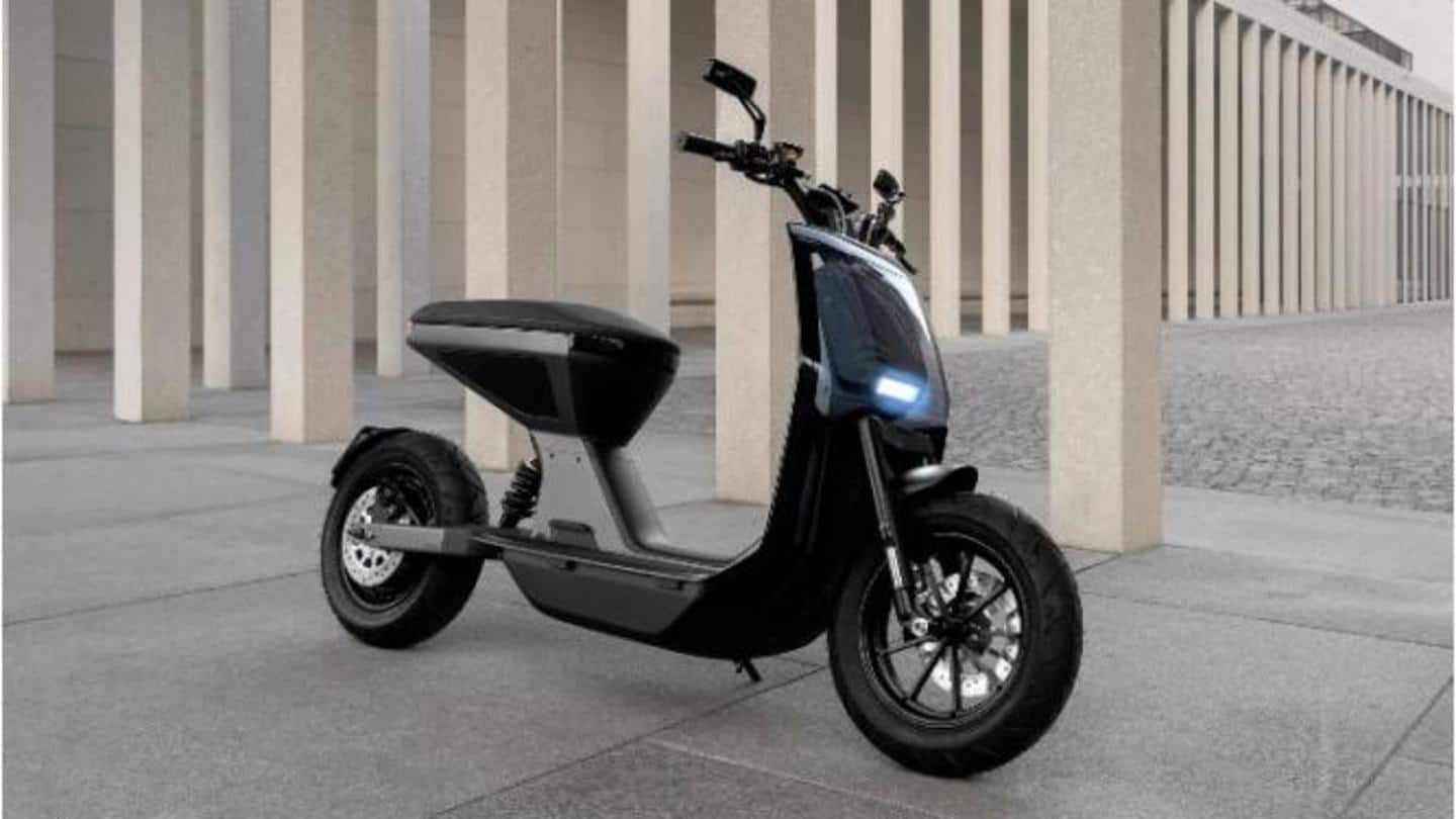 Naon Zero-One electric scooter prototype revealed in two variants