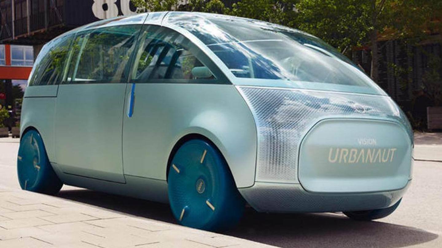 MINI Vision Urbanaut is a sci-fi-inspired autonomous van