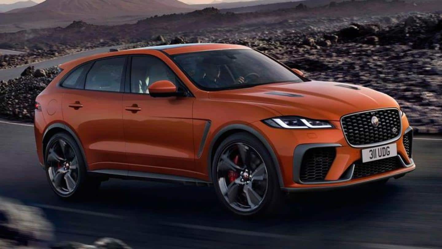 2021 Jaguar F-Pace SVR unveiled: It is faster than ever