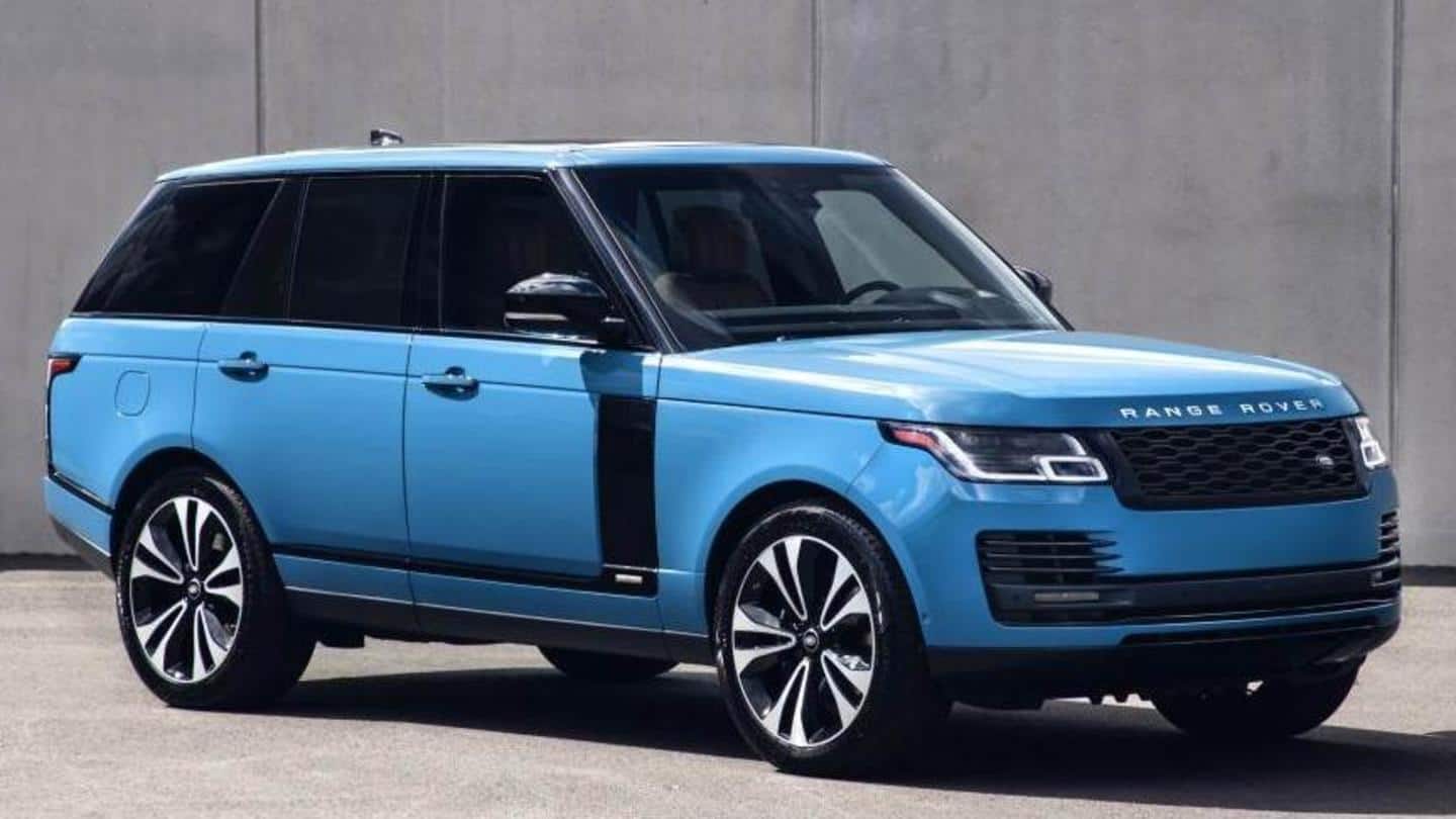 Land Rover unveils limited-run Range Rover 50th anniversary edition