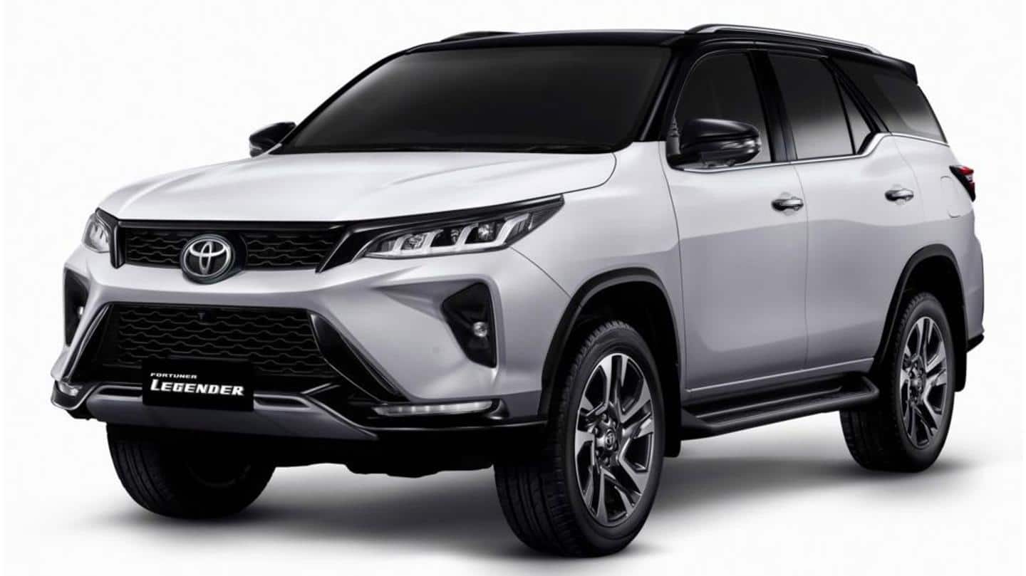 Toyota Fortuner Legender to be launched in India in early-2021
