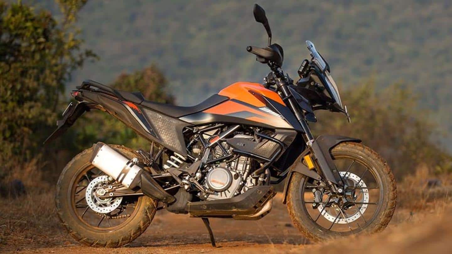KTM announces financing offers on 390 Adventure motorcycle in India
