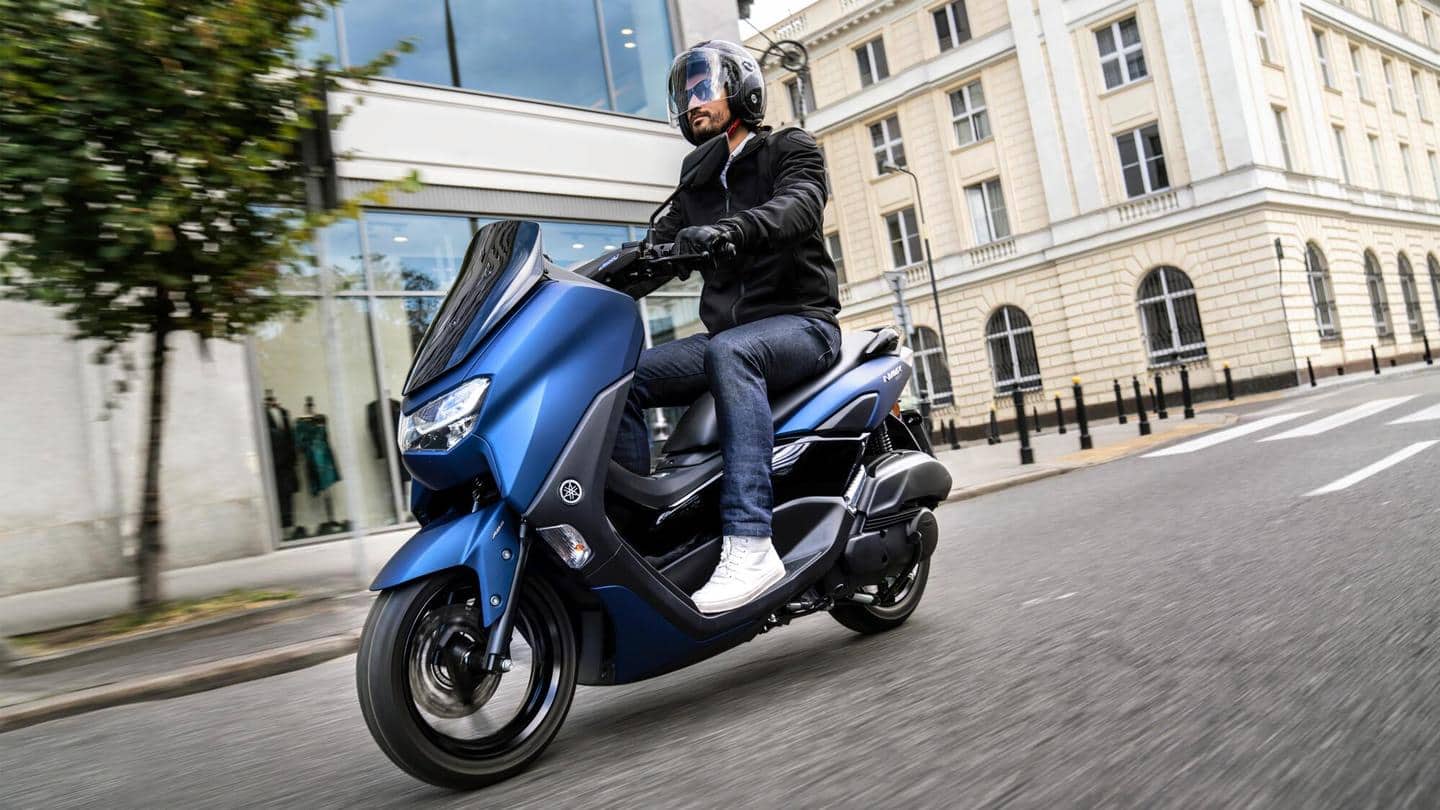 2022 Yamaha NMax 155 maxi-scooter goes official in Europe