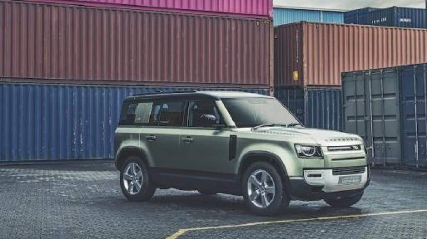 Ahead of launch, new-generation Land Rover Defender arrives in India