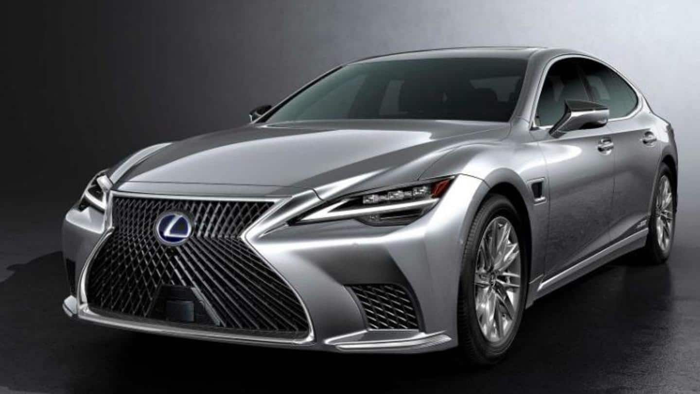 2021 Lexus LS (facelift) sedan with cosmetic, feature upgrades launched