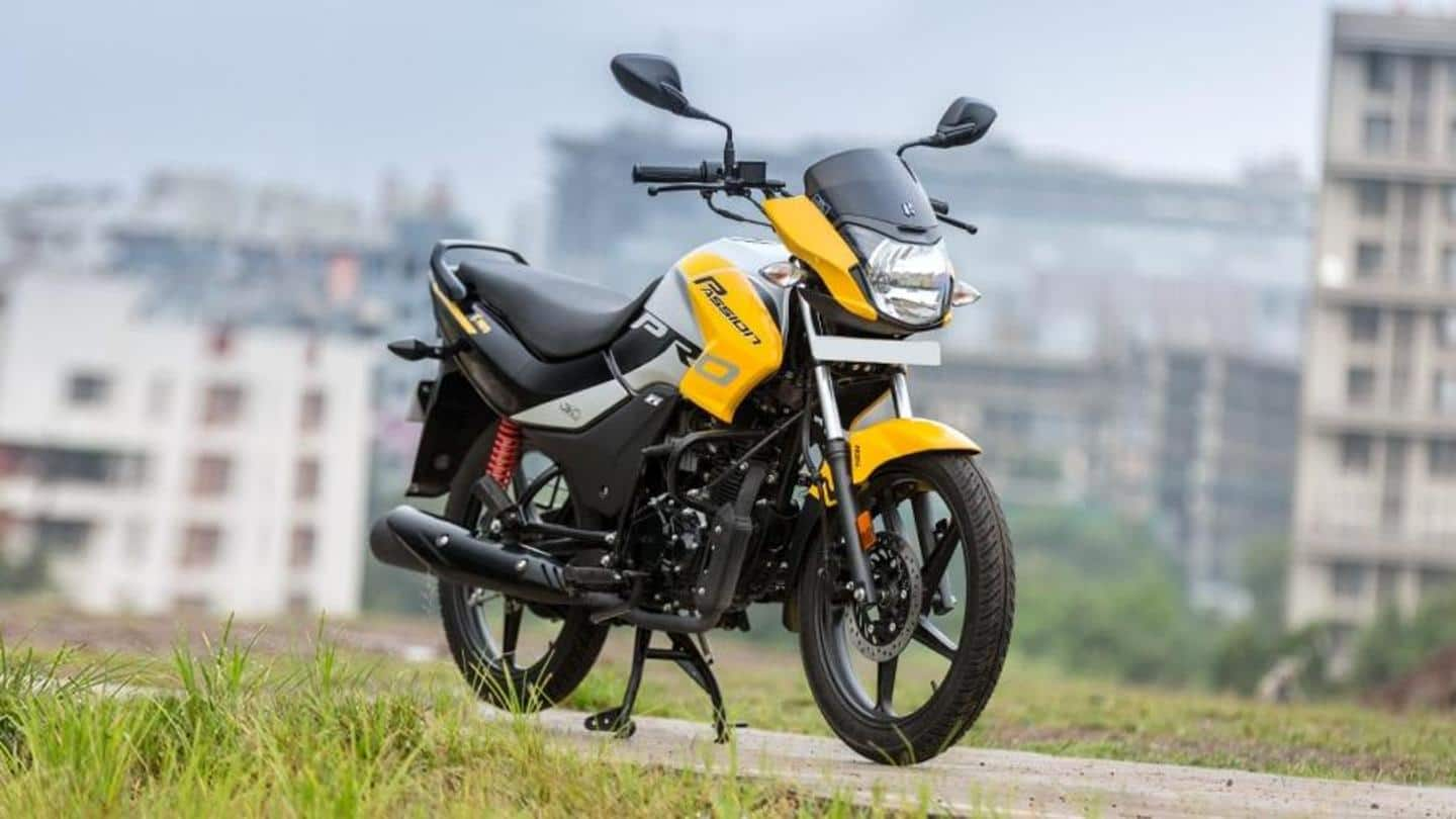 Hero honda passion on road online price