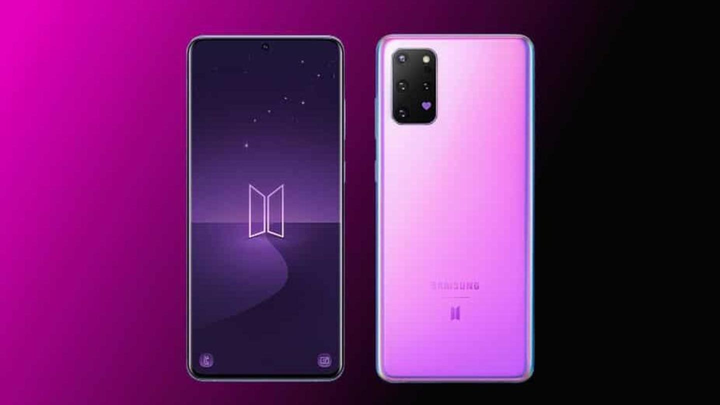 Samsung Launches Bts Edition Galaxy S And Galaxy Buds Newsbytes