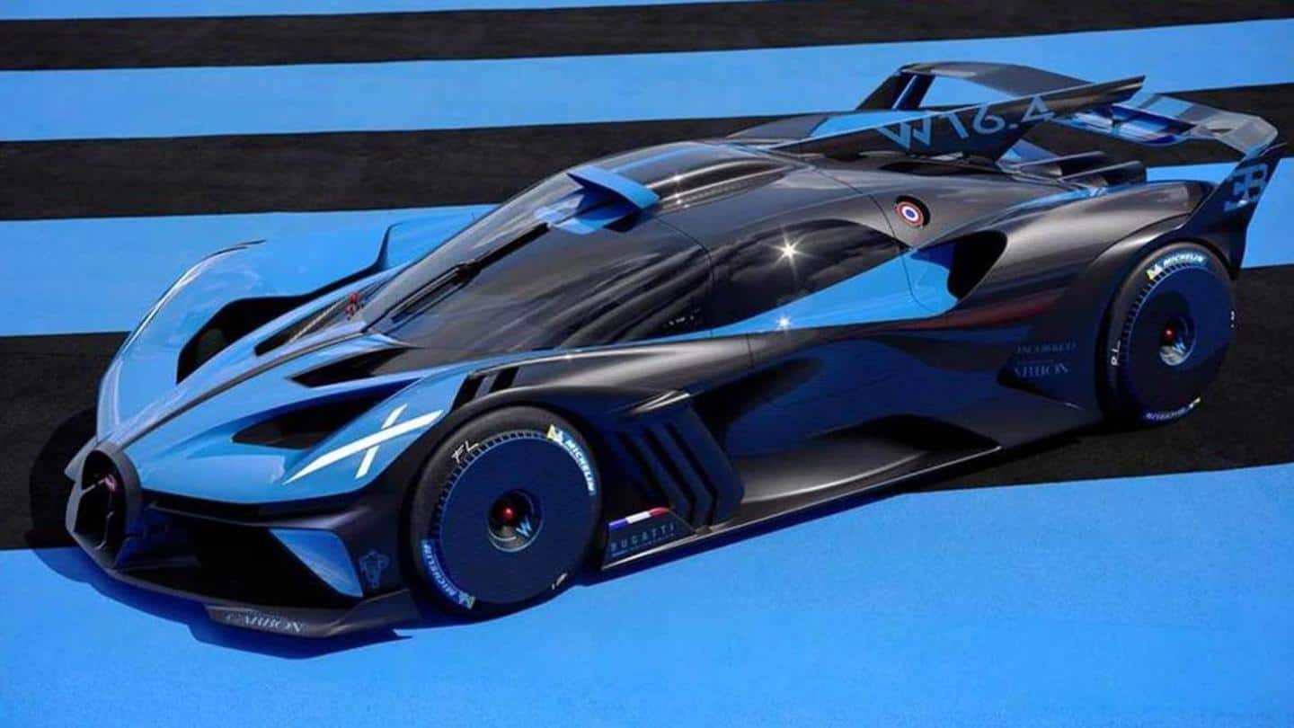 Bugatti unveils its lightest and fastest hypercar concept
