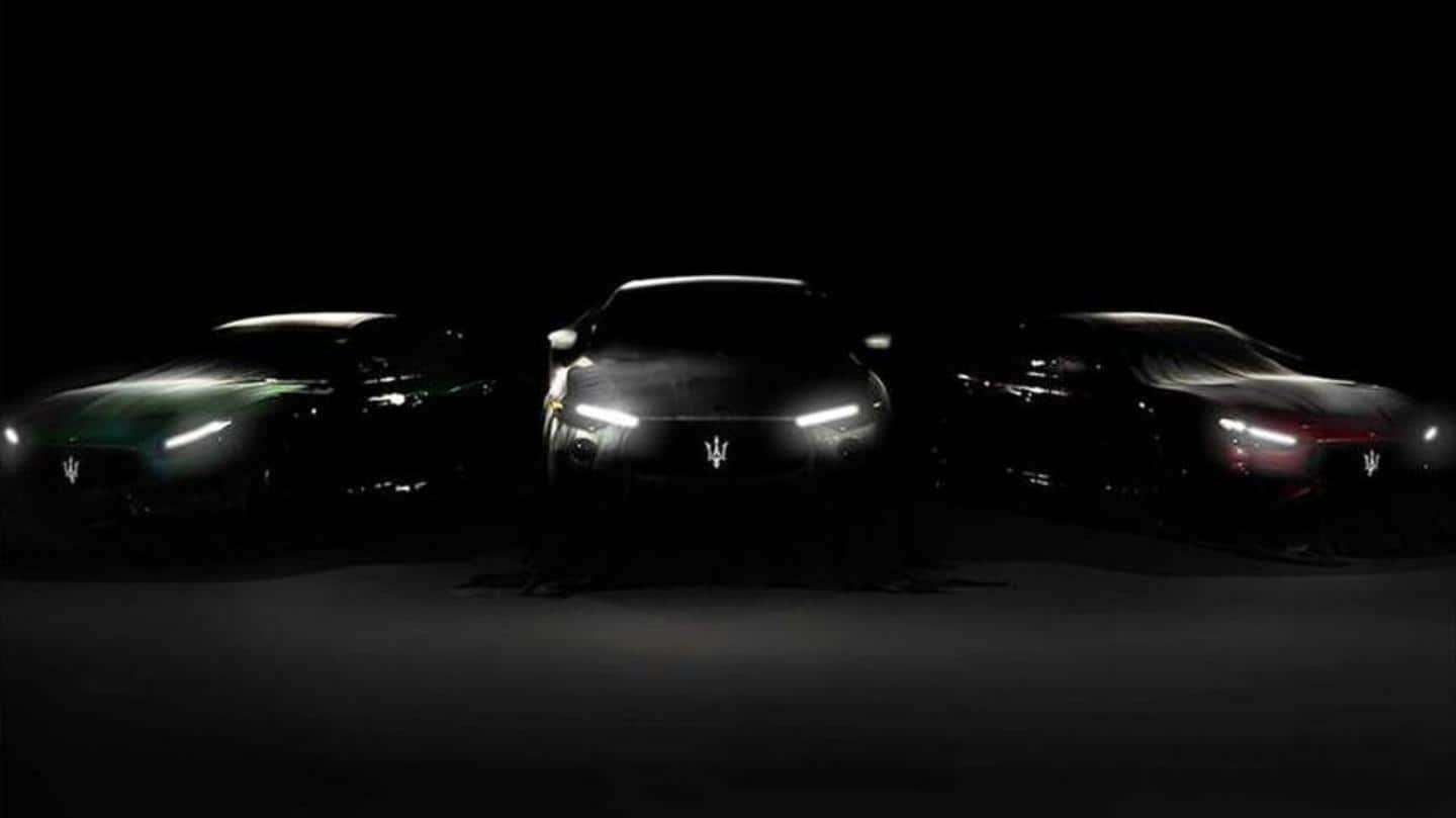 Ahead of launch, 2020 Maserati Ghibli Trofeo, Quattroporte Trofeo teased