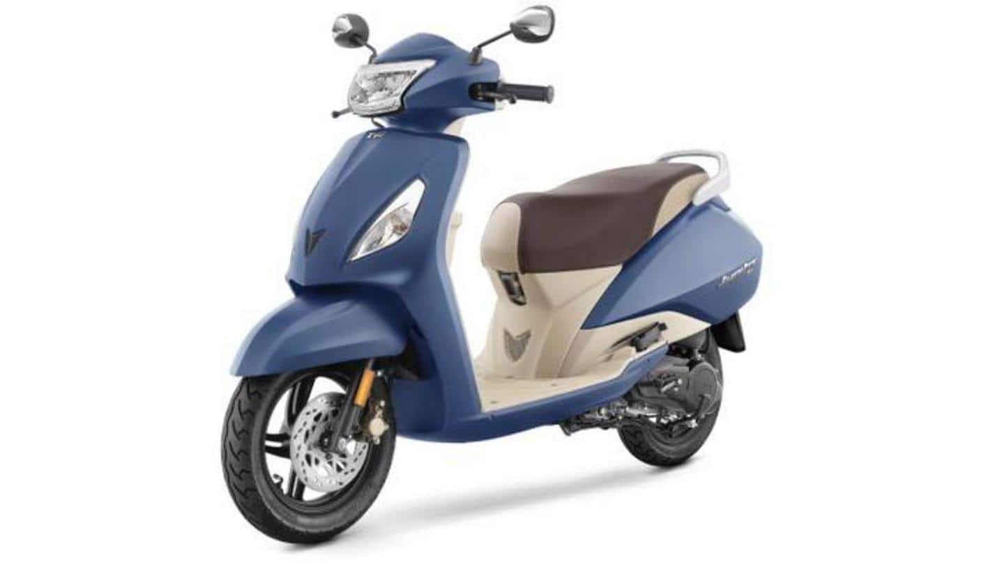 TVS Jupiter ZX, with i-Touchstart system, launched at Rs. 69,000