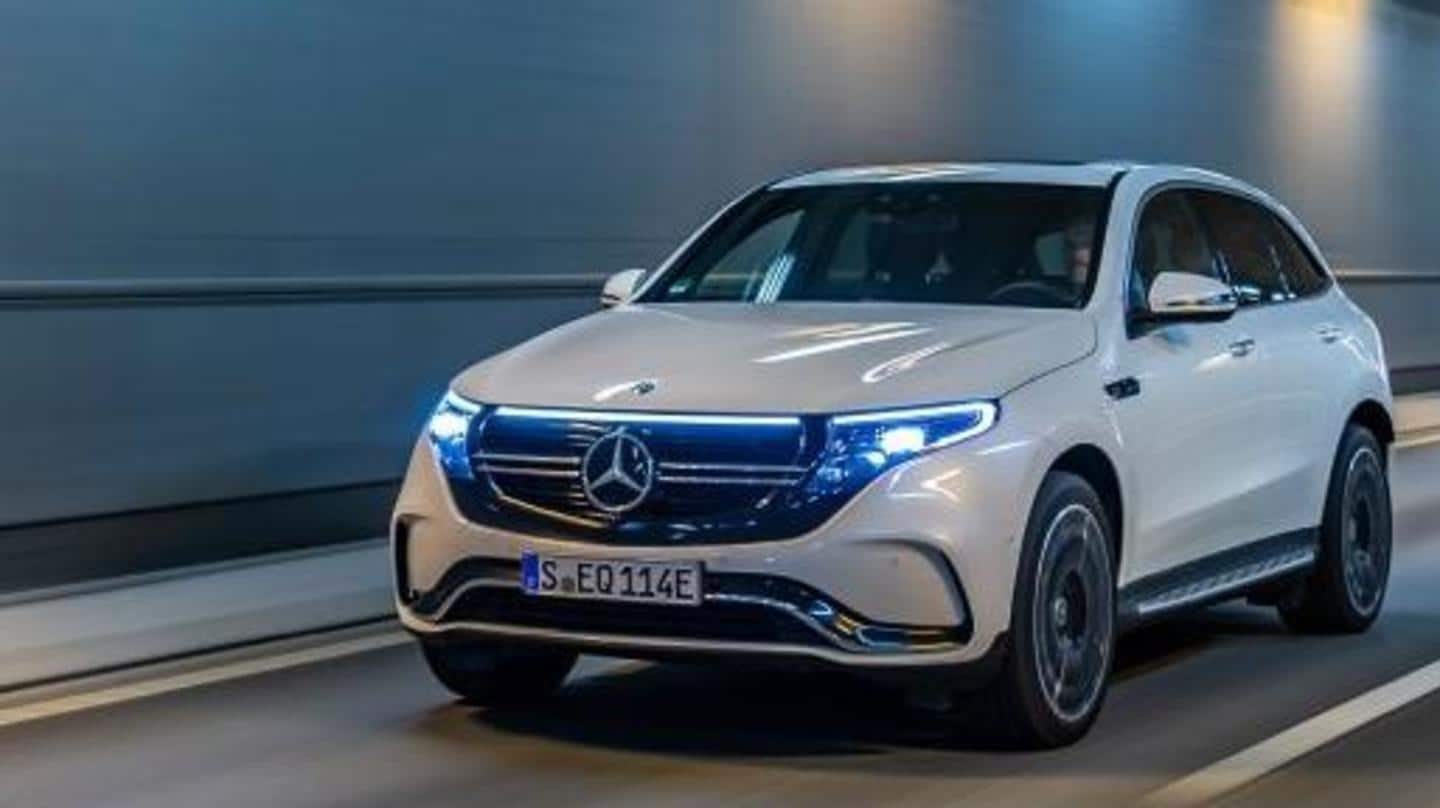 Prior to launch, details of Mercedes-Benz EQC electric SUV revealed