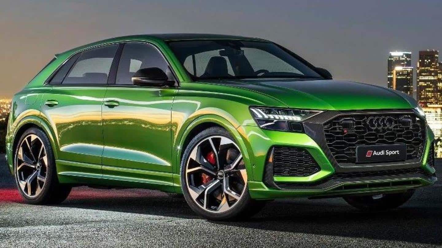 Audi RS Q8 SUV teased in India, launch imminent