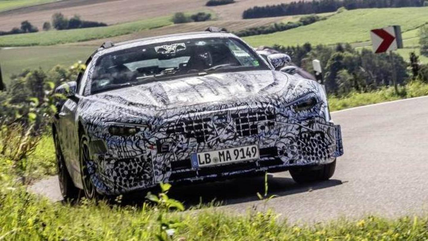 Next-generation Mercedes-Benz SL revealed in pre-production form