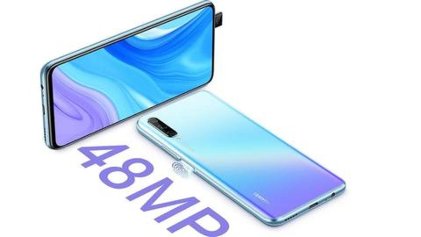 Huawei Y9s, with pop-up selfie camera, launched at Rs. 20,000