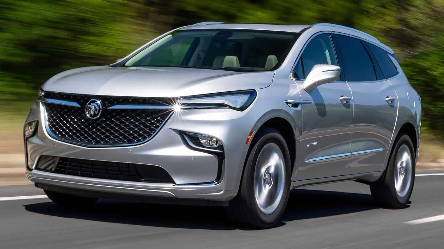 2022 Buick Enclave SUV, with refreshed looks and interiors, revealed
