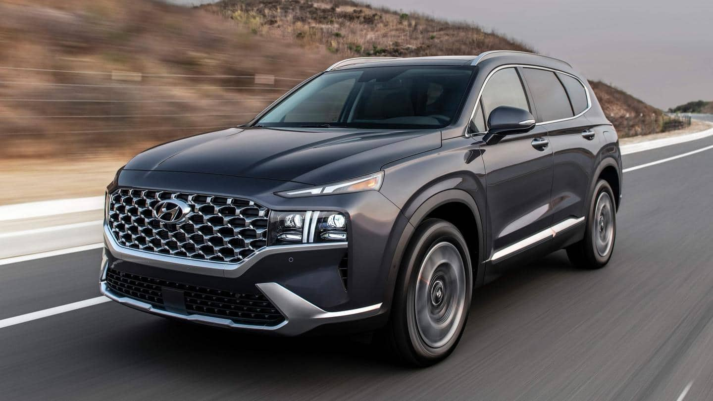 2021 Hyundai Santa Fe unveiled with updated design and features