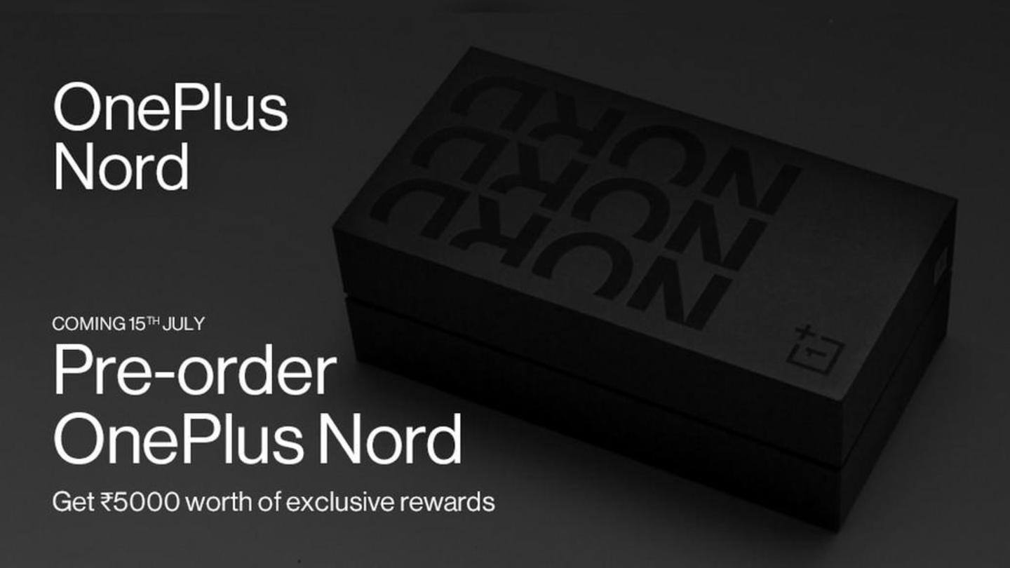 OnePlus Nord's pre-orders will go live in India at 1:30pm
