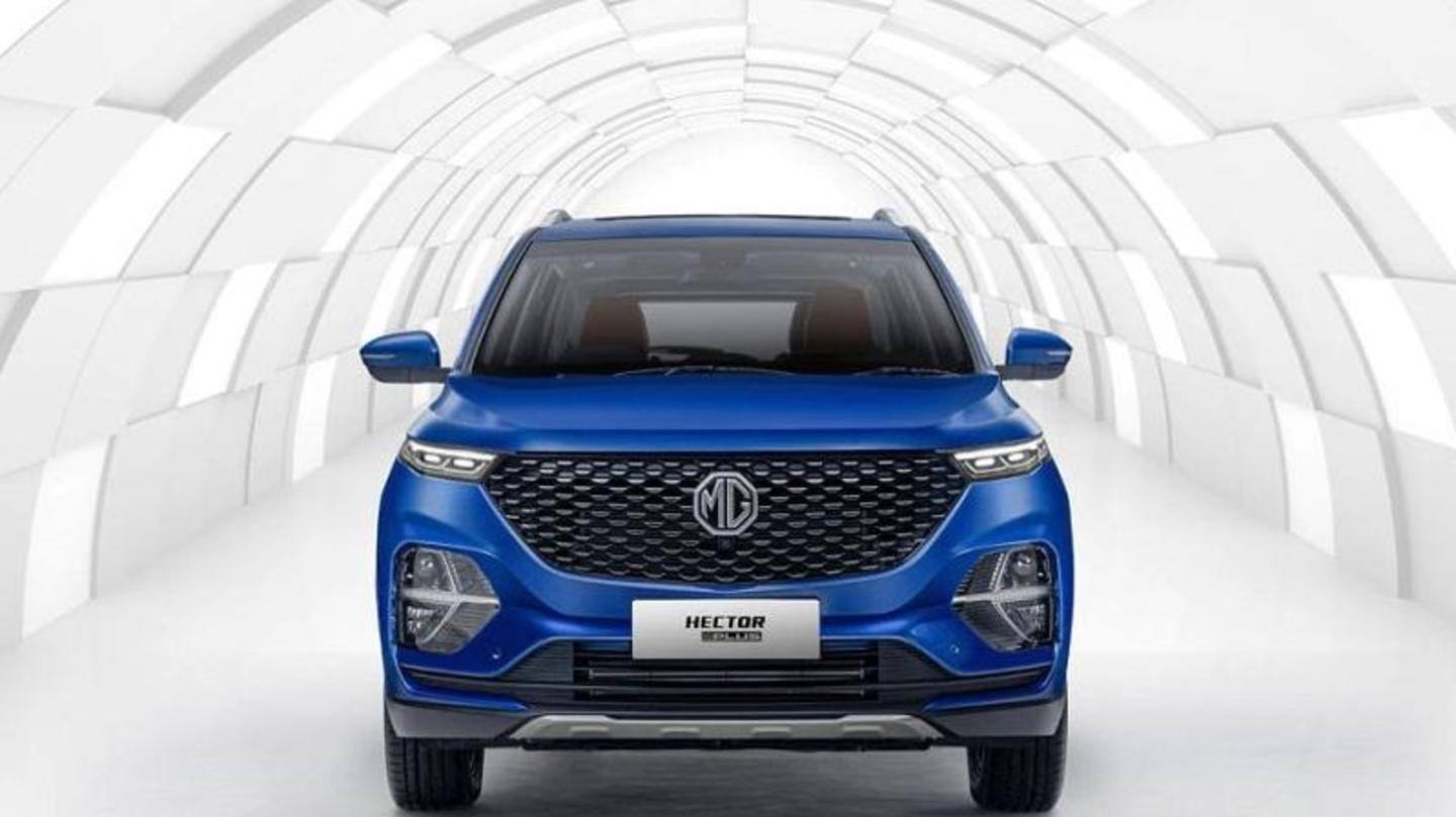 Ahead of launch, MG Hector Plus listed on official website