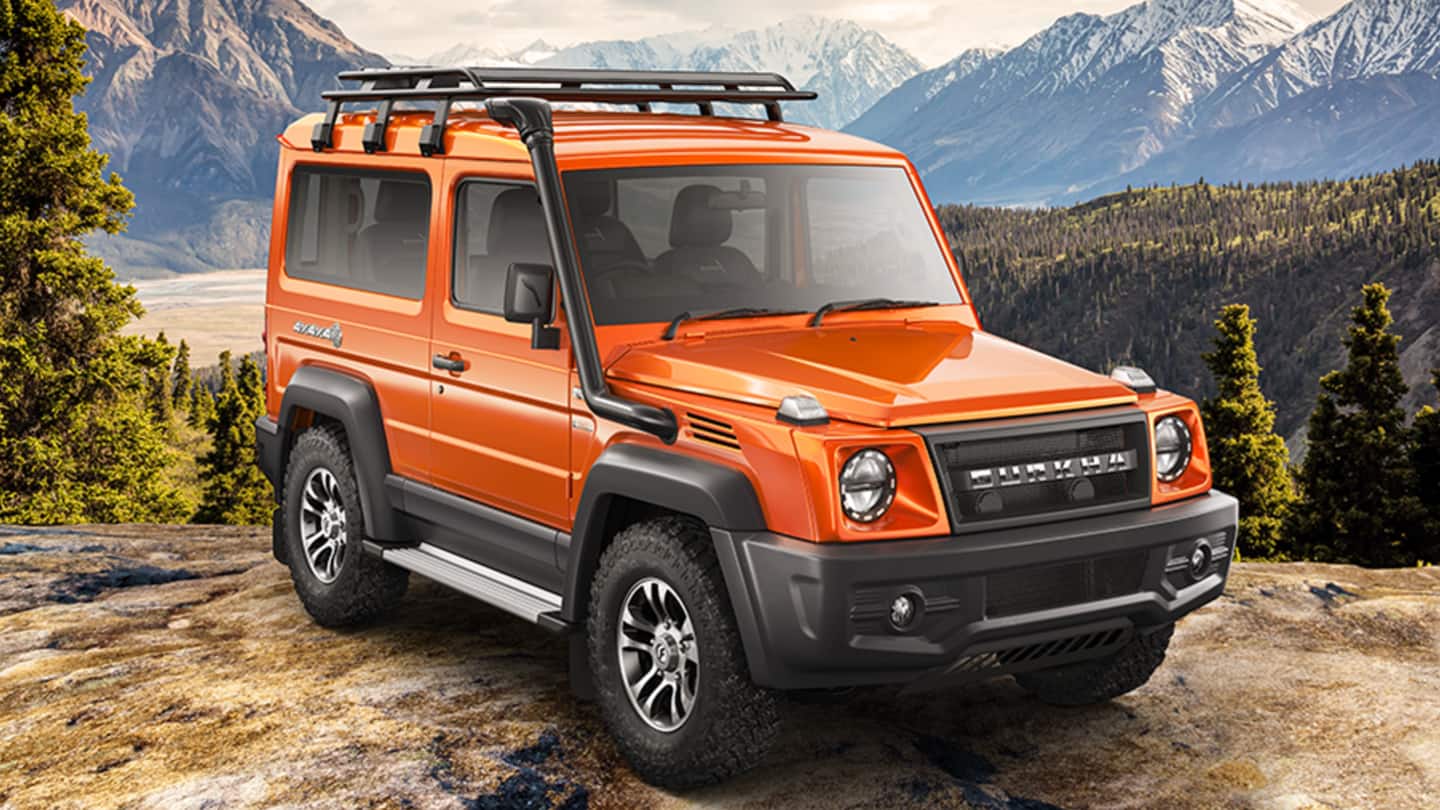 Deliveries of the 2021 Force Gurkha have started in India