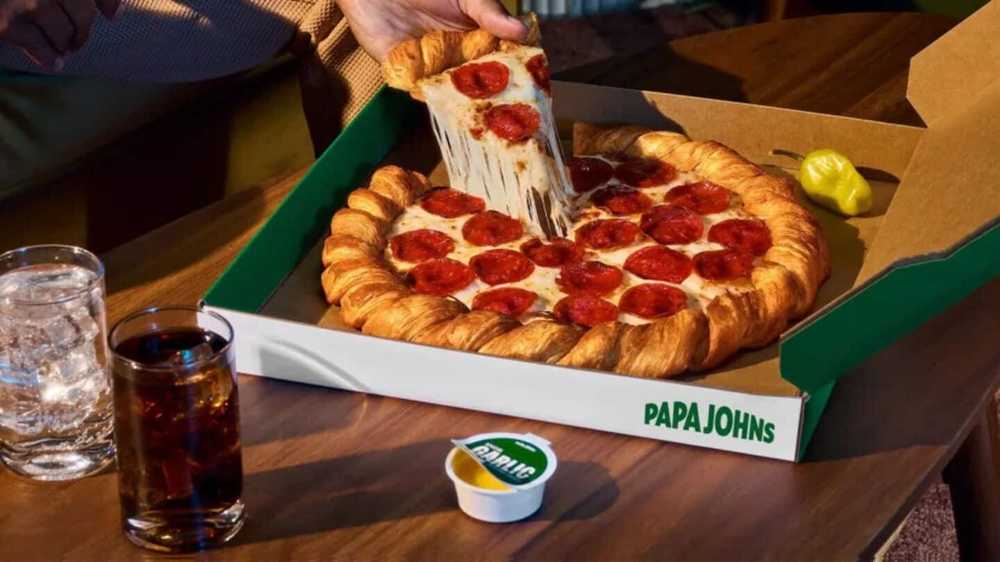 You can grab Papa John's pizzas in India this October