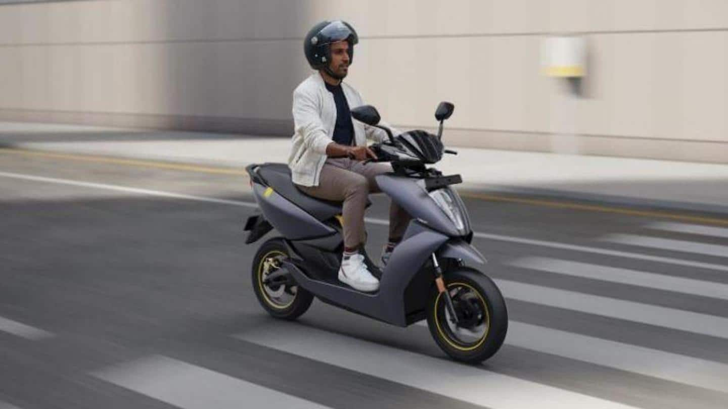 Ather 450 Plus becomes cheaper by Rs. 24,000 in Maharashtra