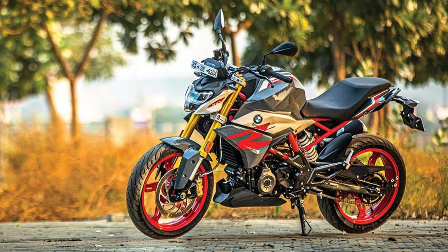 bmw g 310 r ex showroom price