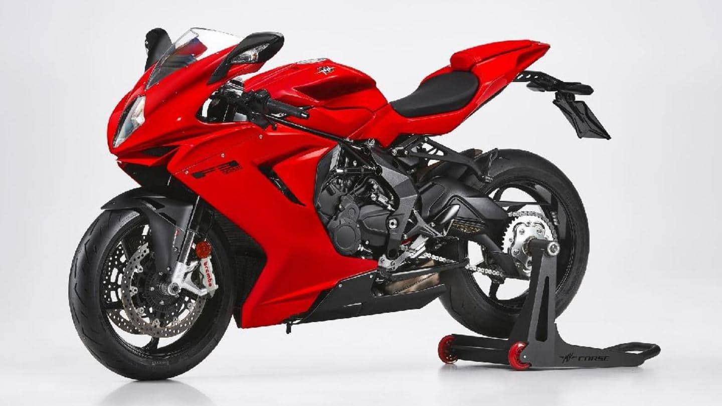 MV Agusta F3 800 Rosso, with Euro 5 engine, revealed
