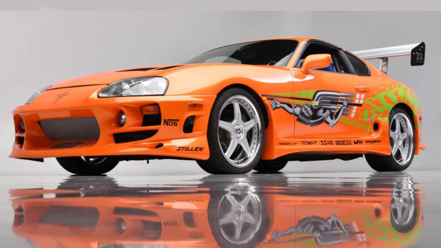 Paul Walker's Toyota Supra from 'F&F' is up for auction