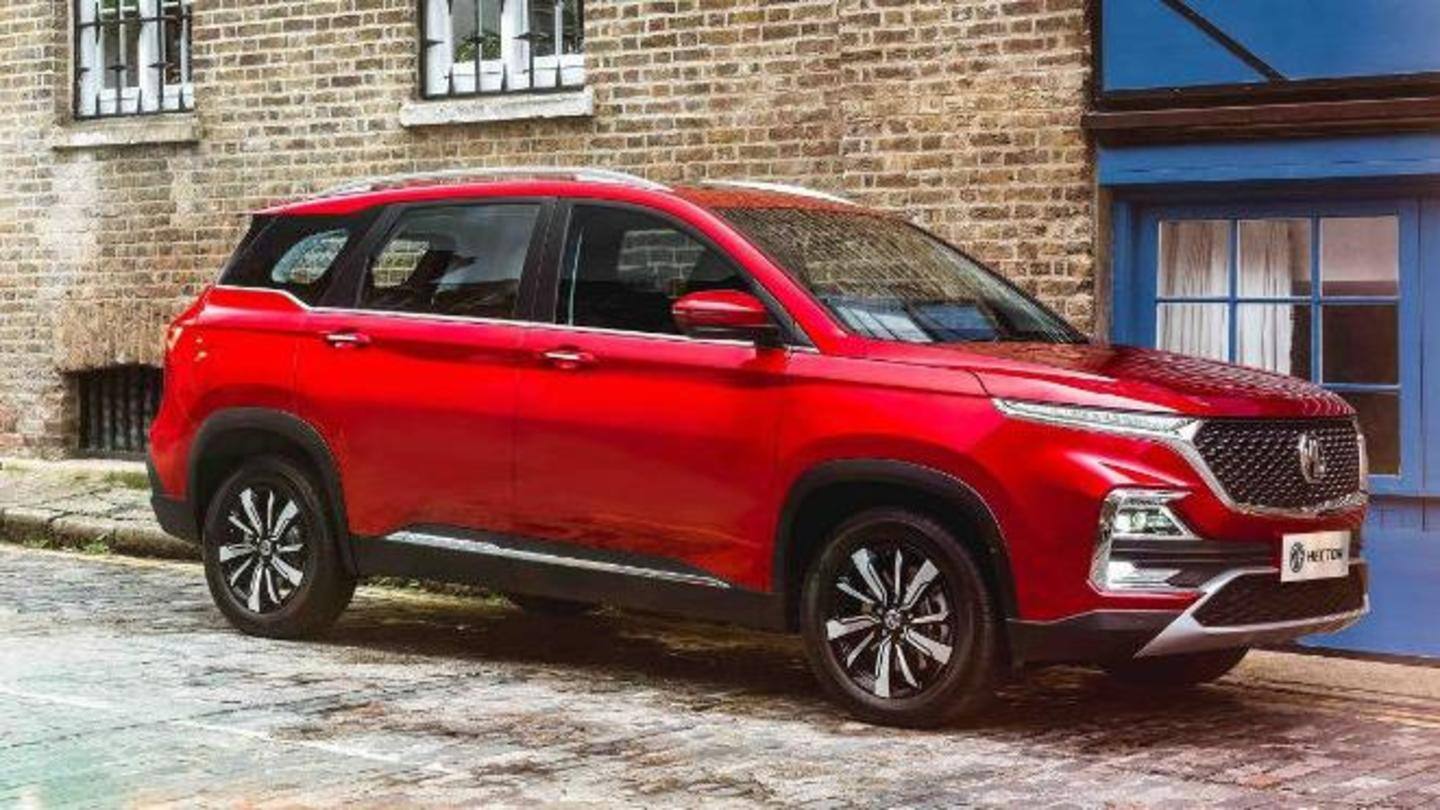 MG Hector Special Anniversary Edition launched at Rs. 13.63 lakh ...