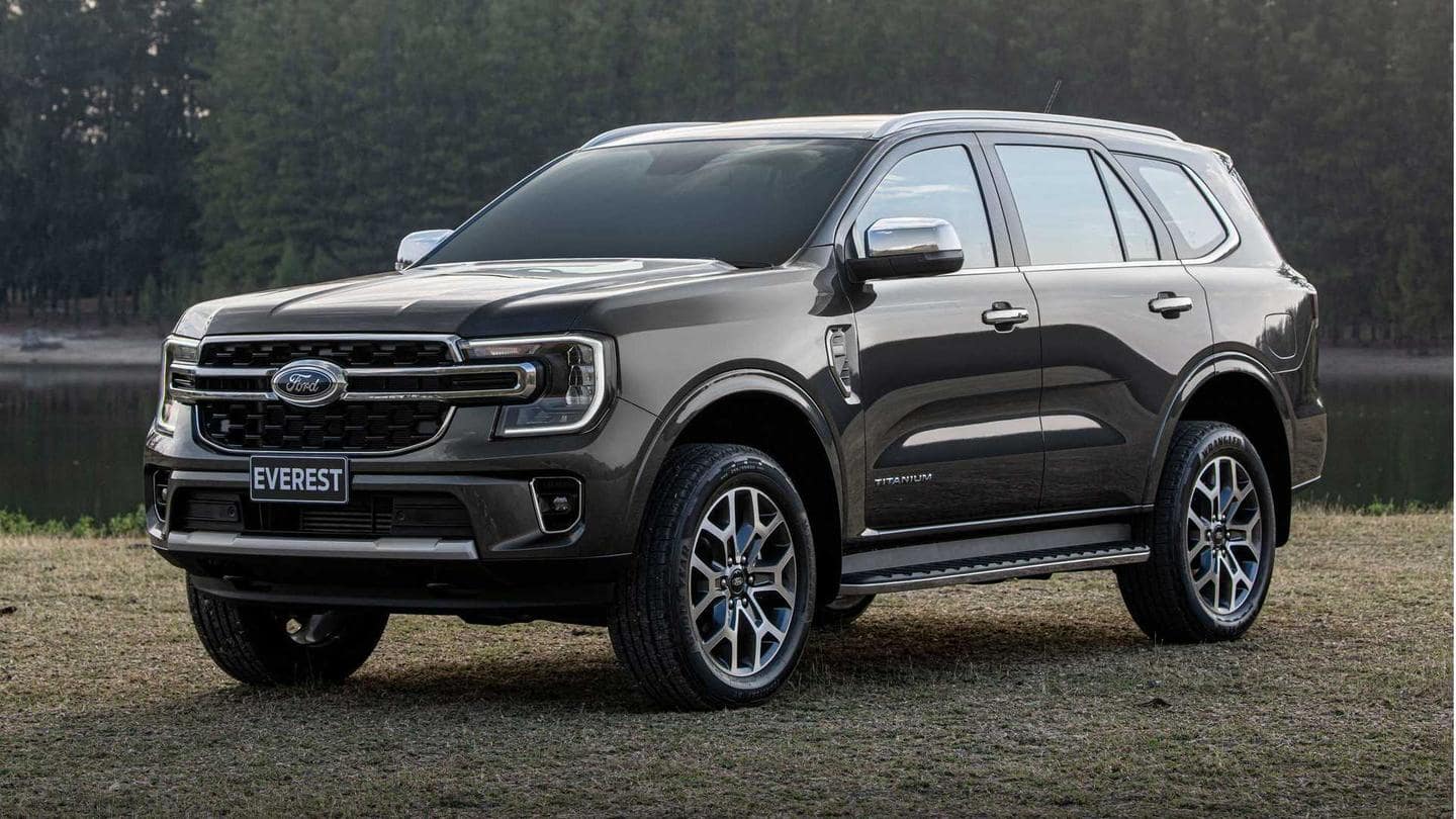 Third-generation Ford Everest goes official in three trims: Details here