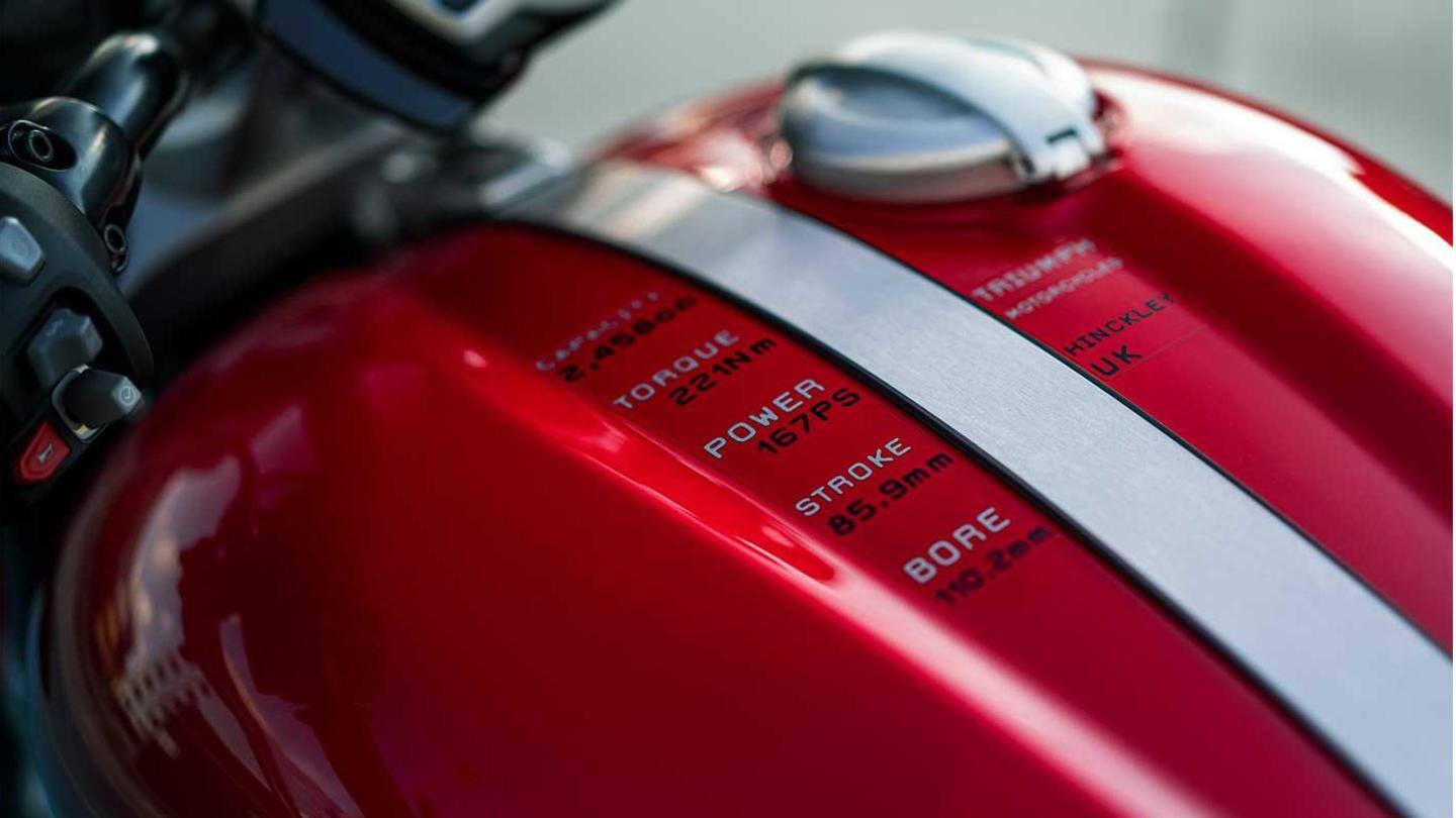 The bike's unique graphics reveal a variety of information The bike's unique graphics reveal a variety of information