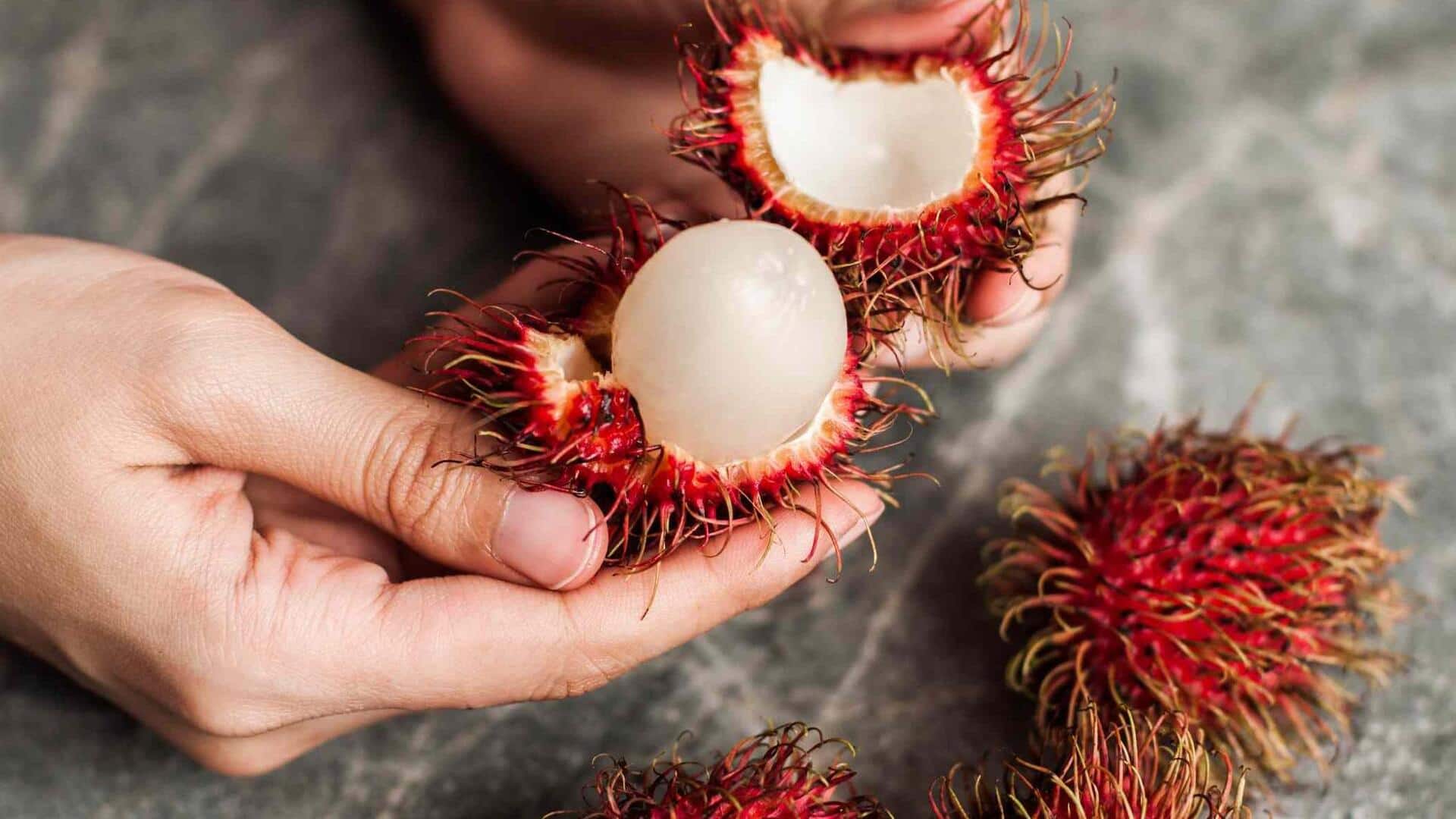 Why you must add rambutan to your daily diet Why you must add rambutan to your daily diet