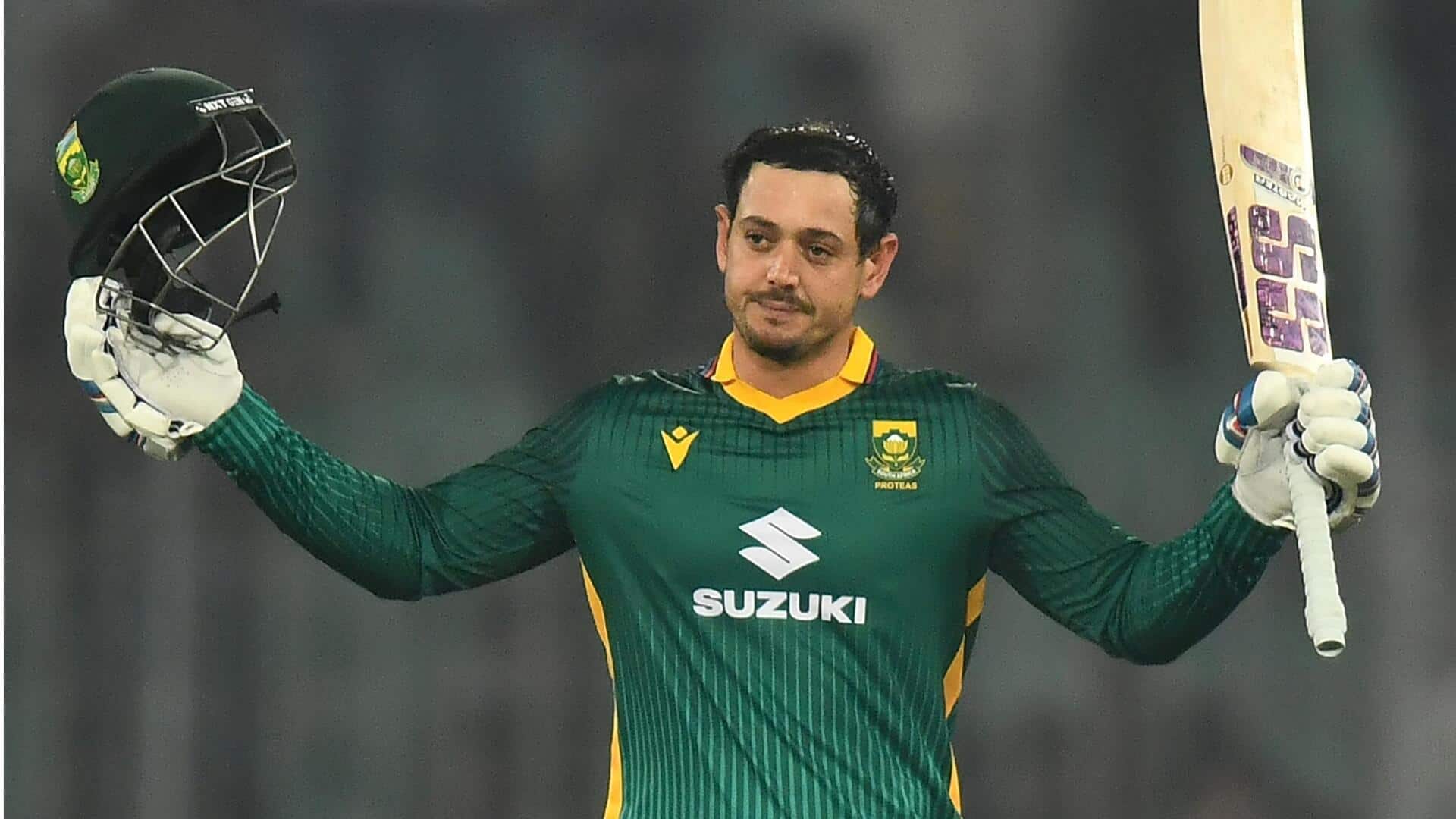 Players with most ODI centuries for South Africa