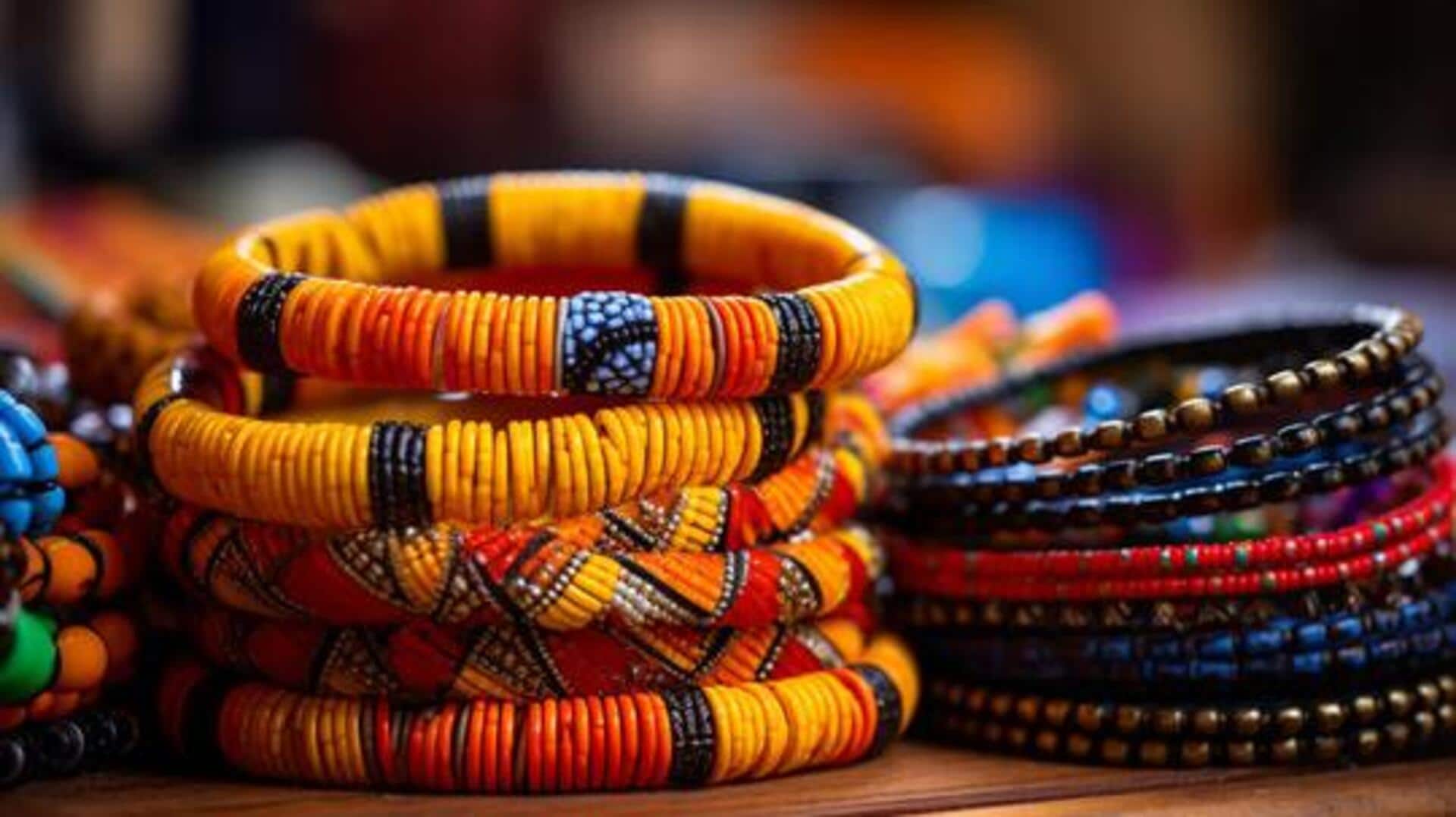 How to create stunning fabric bangles