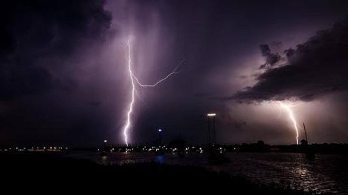 Thunderstorms with lightning, winds in these places on April 27 Thunderstorms with lightning, winds in these places on April 27