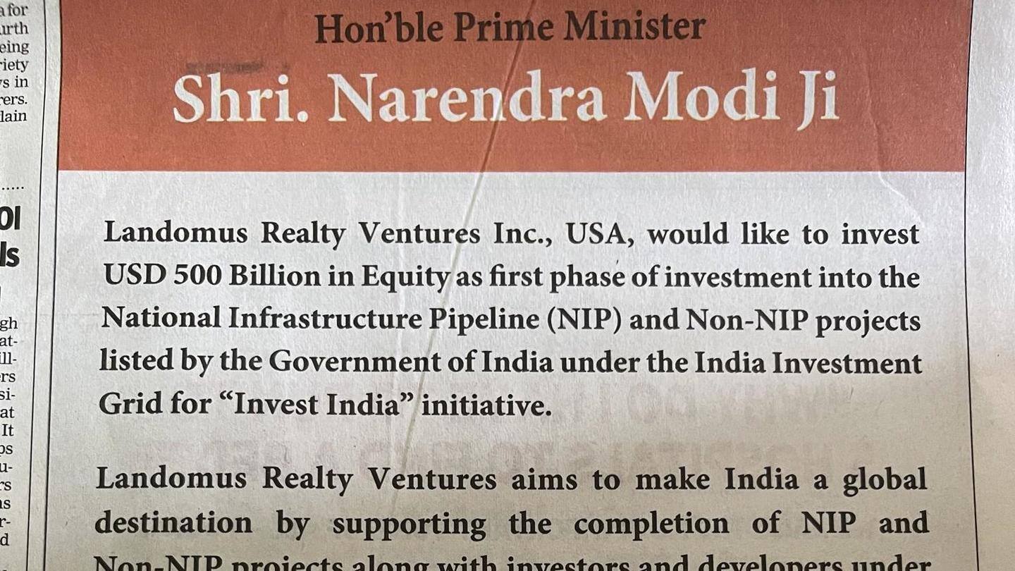 $500bn proposed as first phase investment in NIP, non-NIP projects $500bn proposed as first phase investment in NIP, non-NIP projects