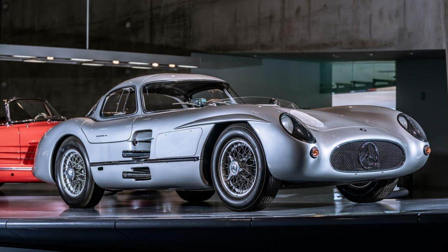 Very rare Mercedes-Benz 300 SLR becomes world's most expensive car