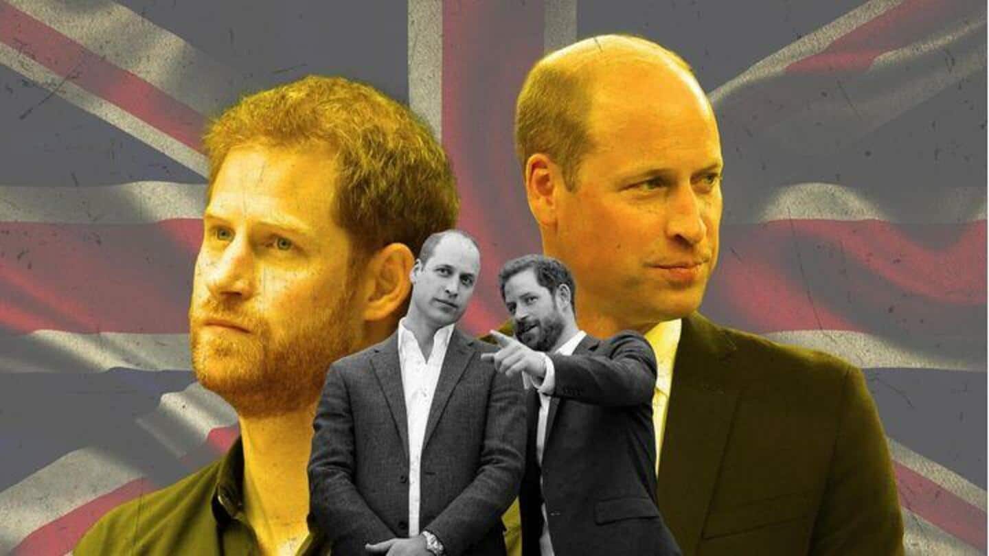 Prince Harry was 'physically attacked' by brother William