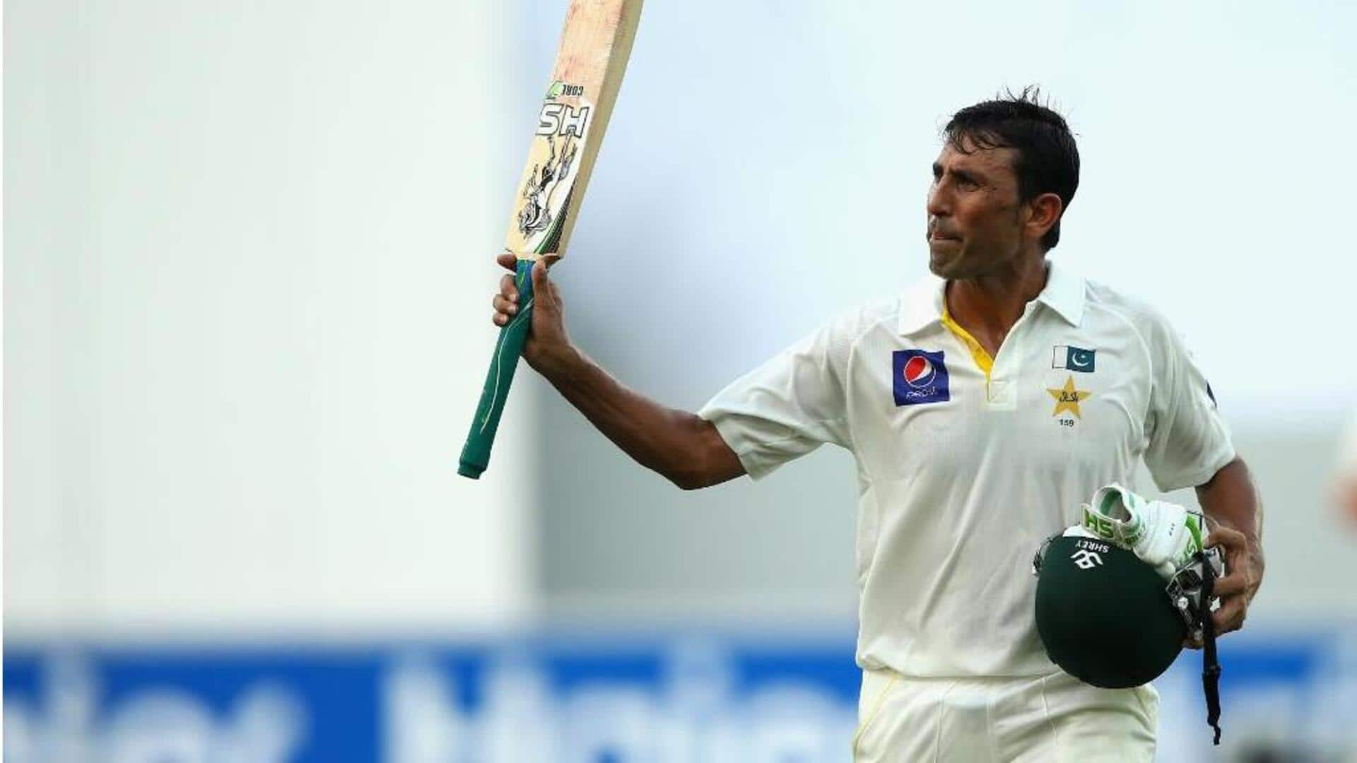 Presenting Pakistan batters with double-centuries against Bangladesh (Tests)