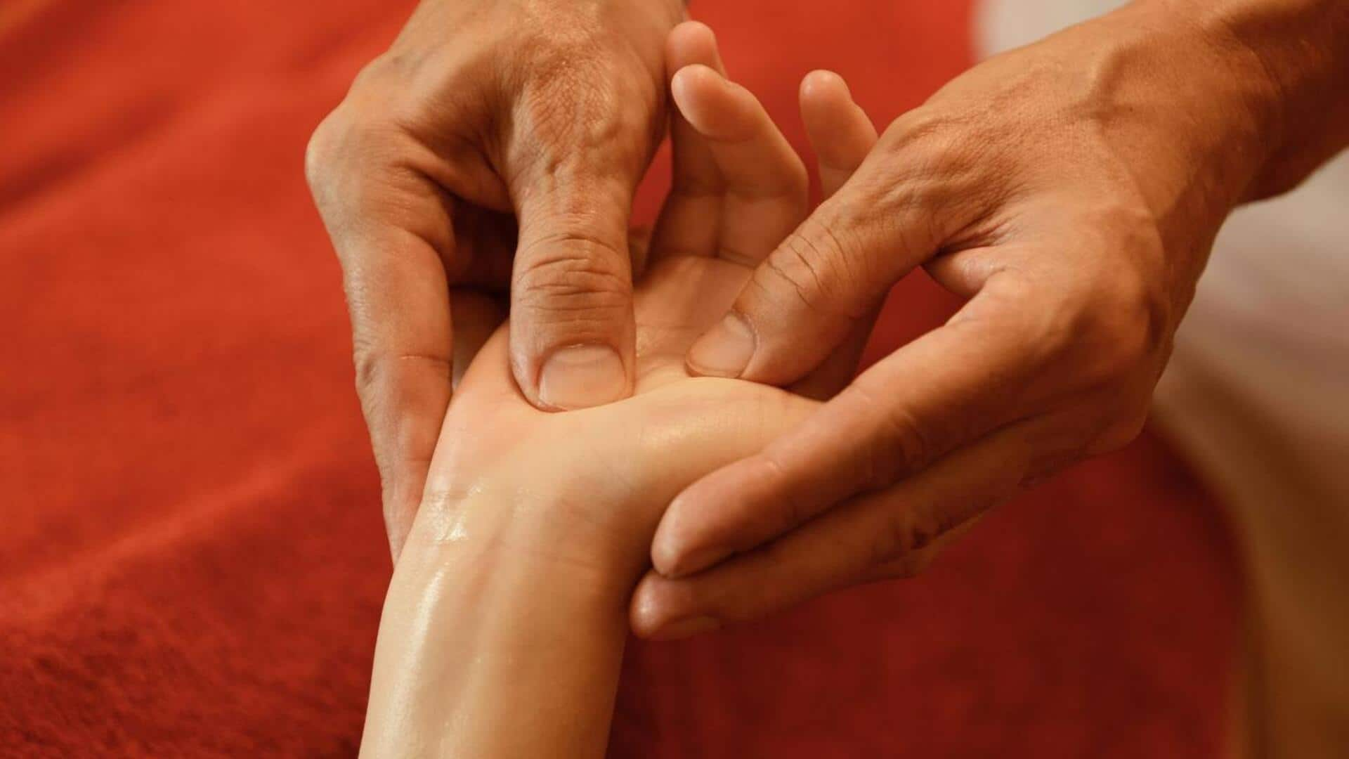 Reducing anxiety with hand reflexology techniques