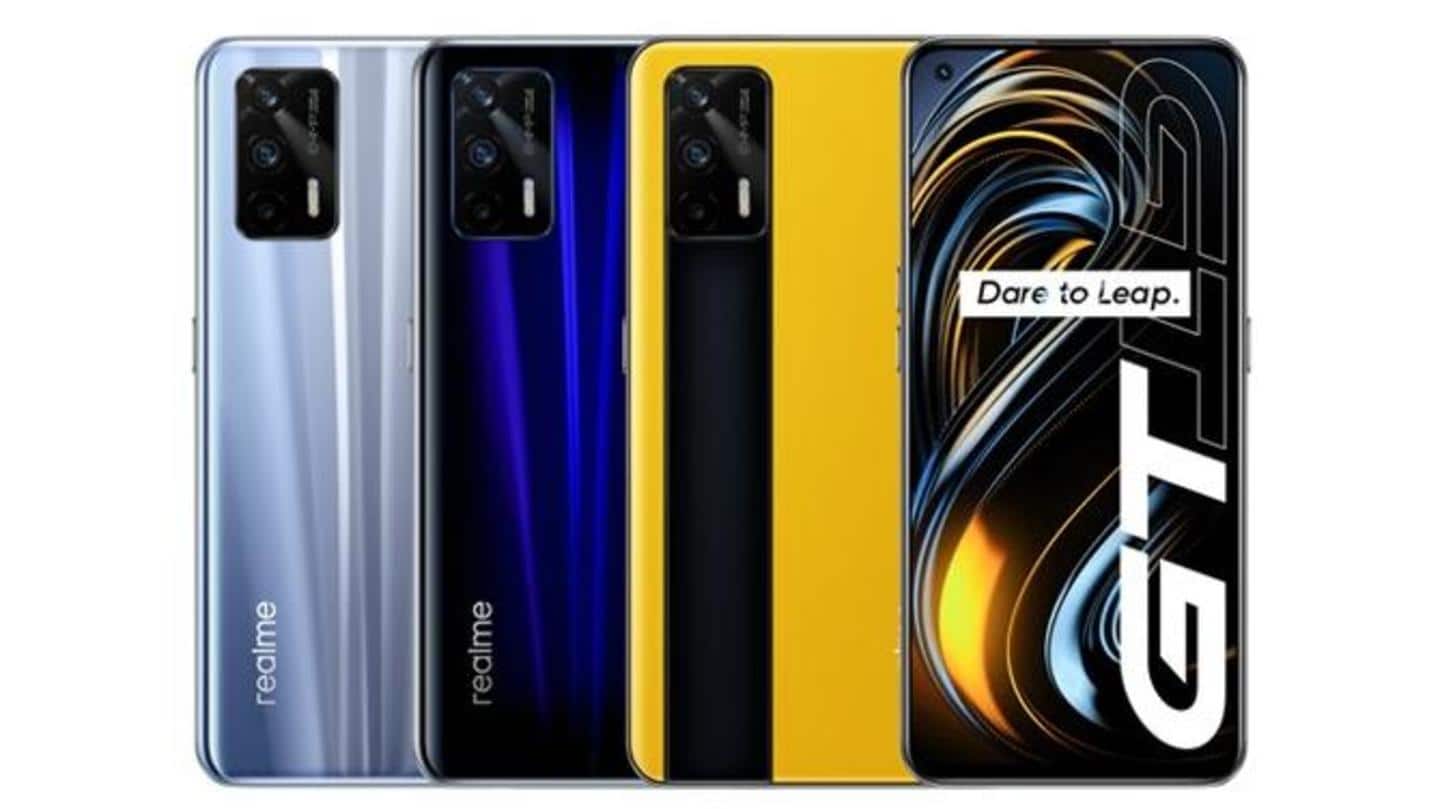 Realme GT series may debut in India in early-May