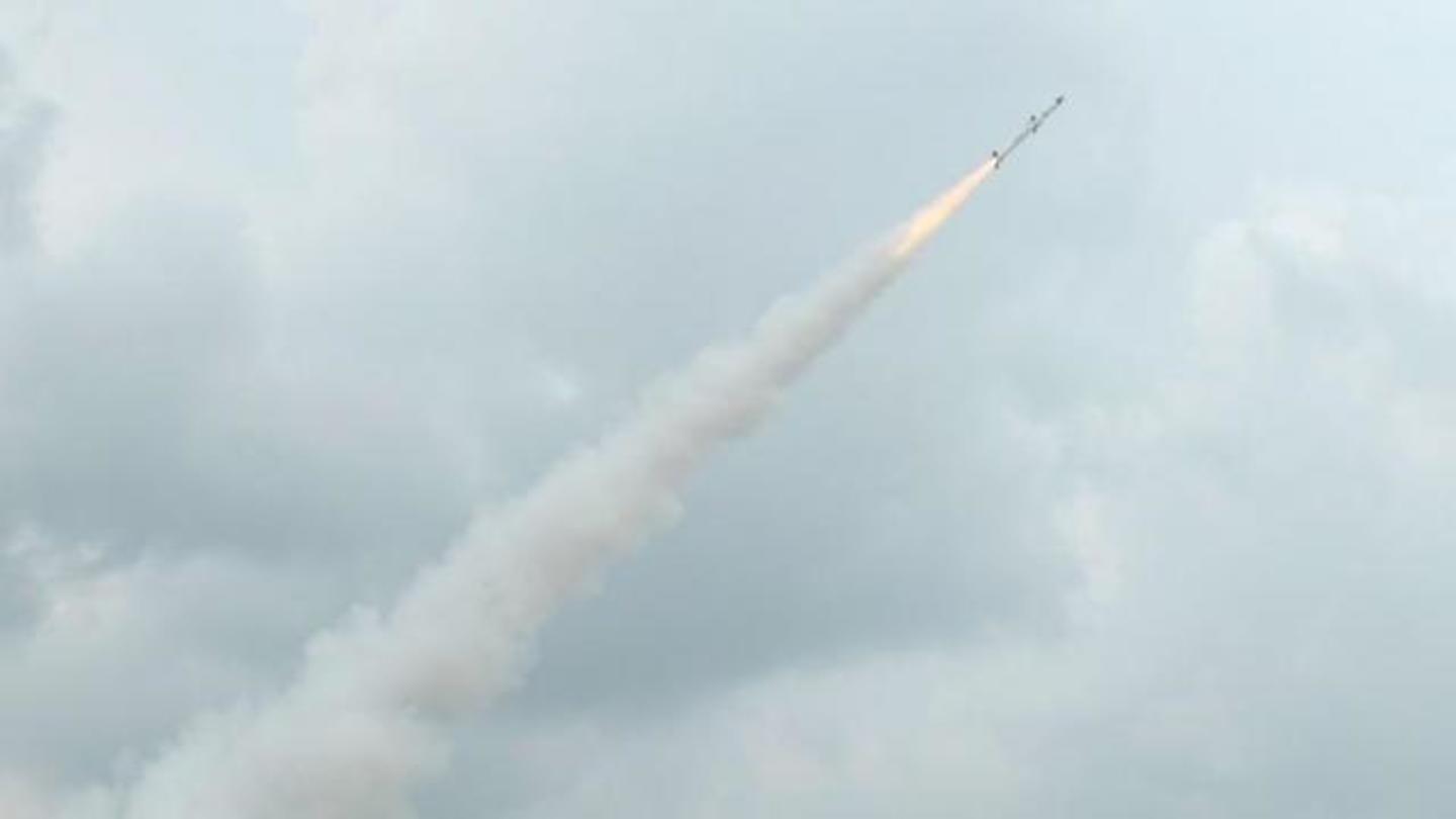 The test was carried out amid inclement weather conditions The test was carried out amid inclement weather conditions