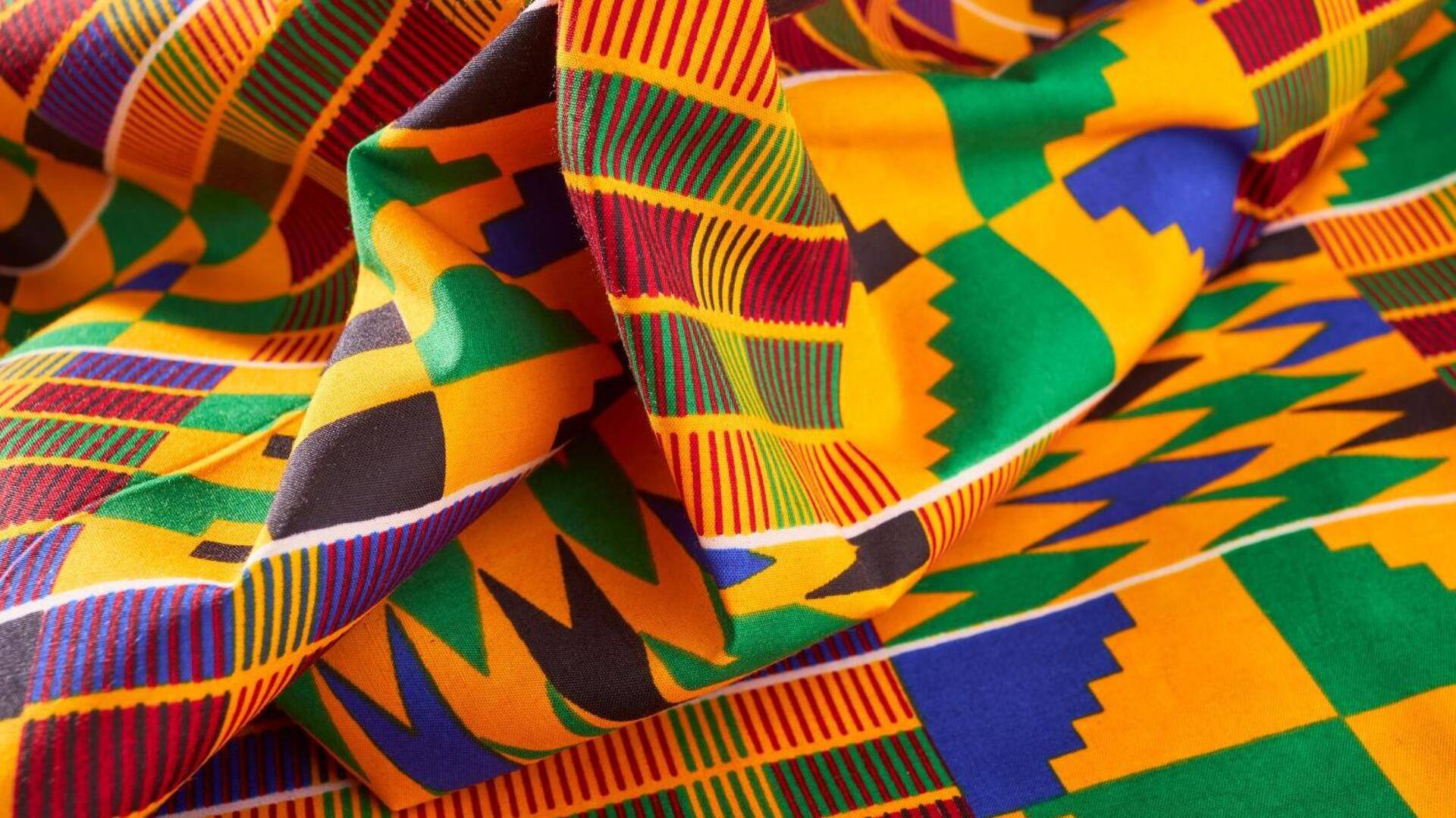 Ghana's kente cloth: Weaving culture, color, and history
