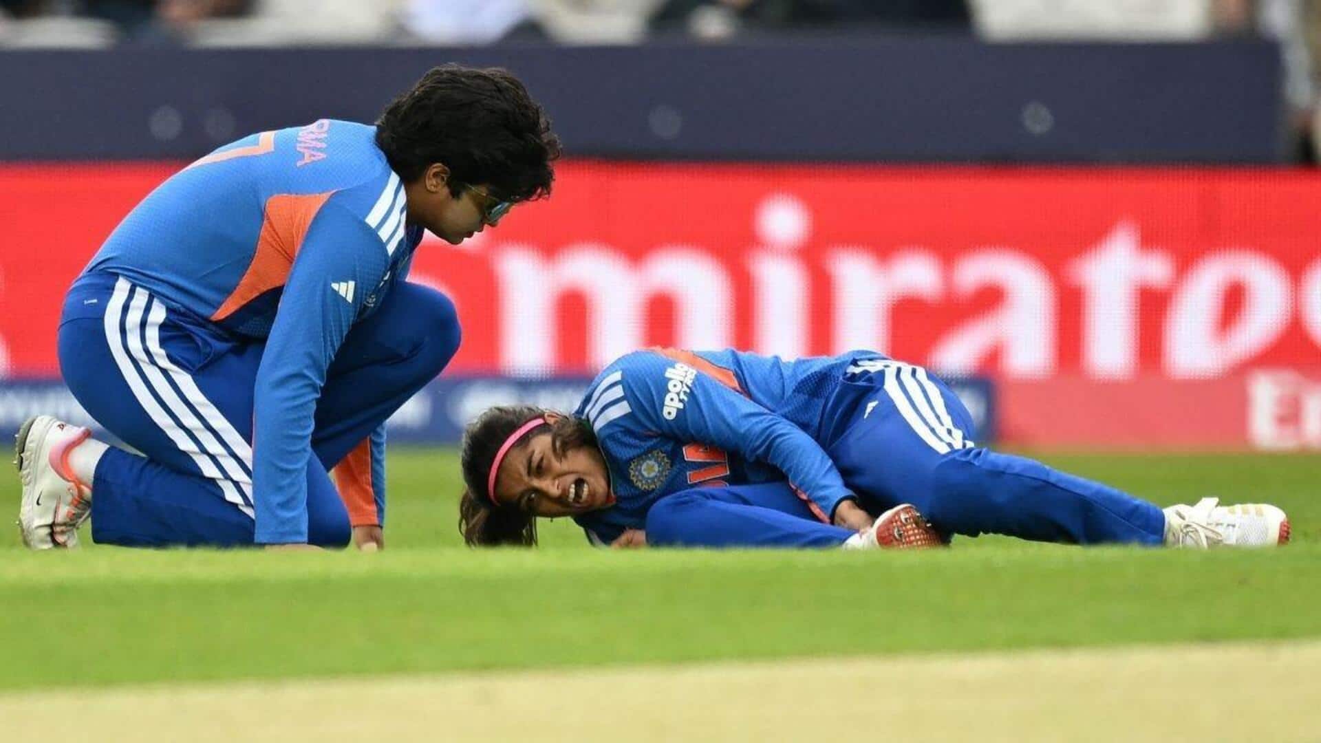 Shreyanka Patil ruled out of Women's T20 World Cup 2026