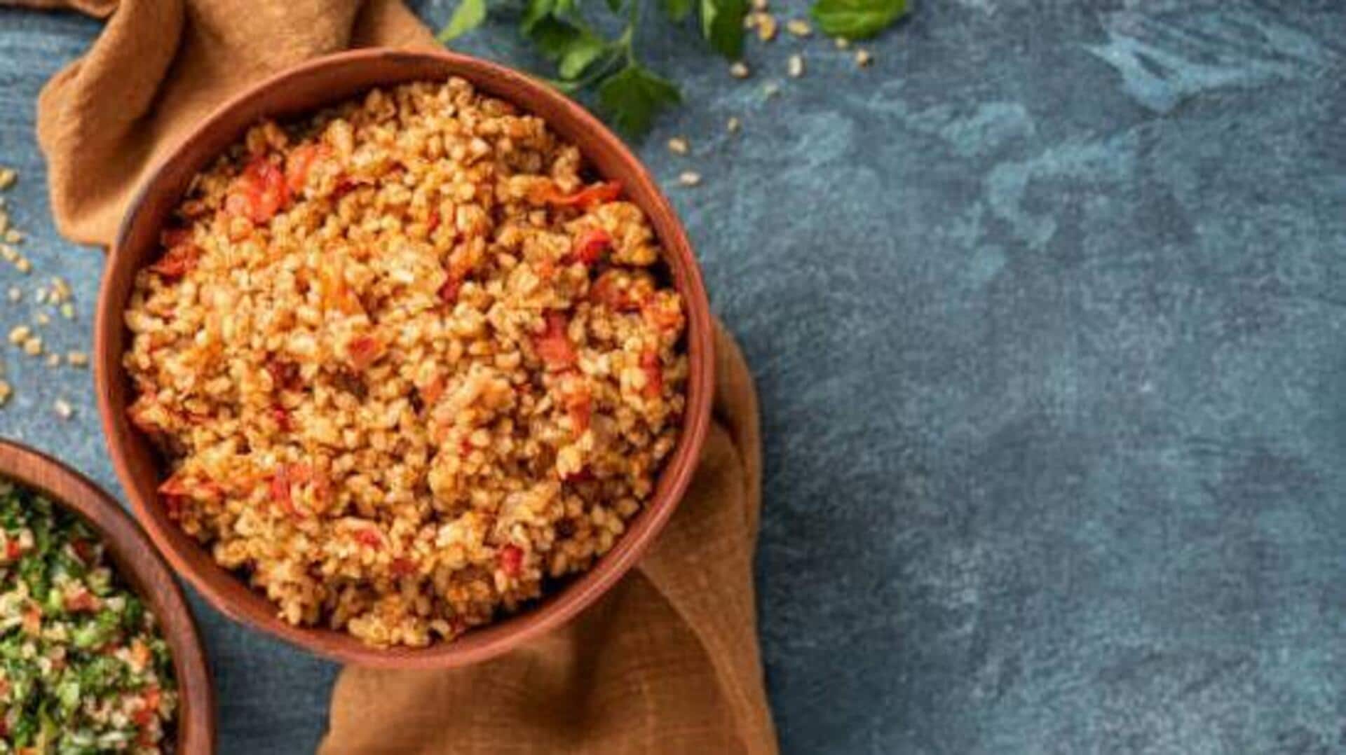 How bulgur wheat is used in African cuisine