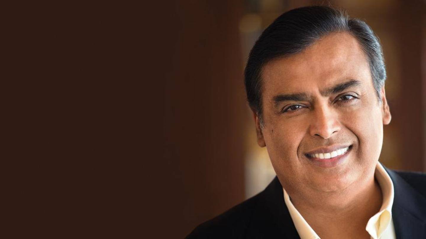 Ambani is ranked tenth on the global billionaires' list Ambani is ranked tenth on the global billionaires' list
